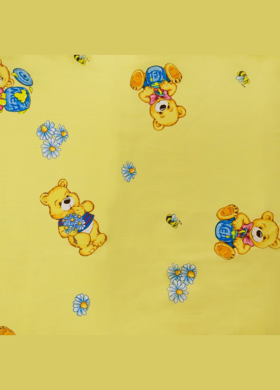 Детское постельное белье для младенцев Вилюта ранфорс 6112 желтый Viluta (288045447)