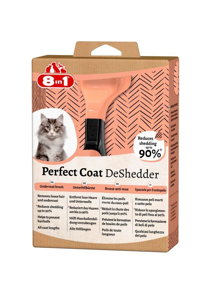 Дешеддер Perfect Coat для котів для вичісування 4,5 см 8in1 (380387632)