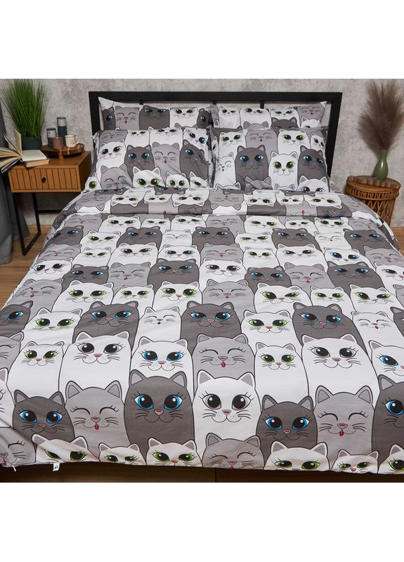 Підковдра Бязь Gold Люкс Полуторна 143 x 210 см (MS-870001065) Moon&Star Furry Friends (357208572)