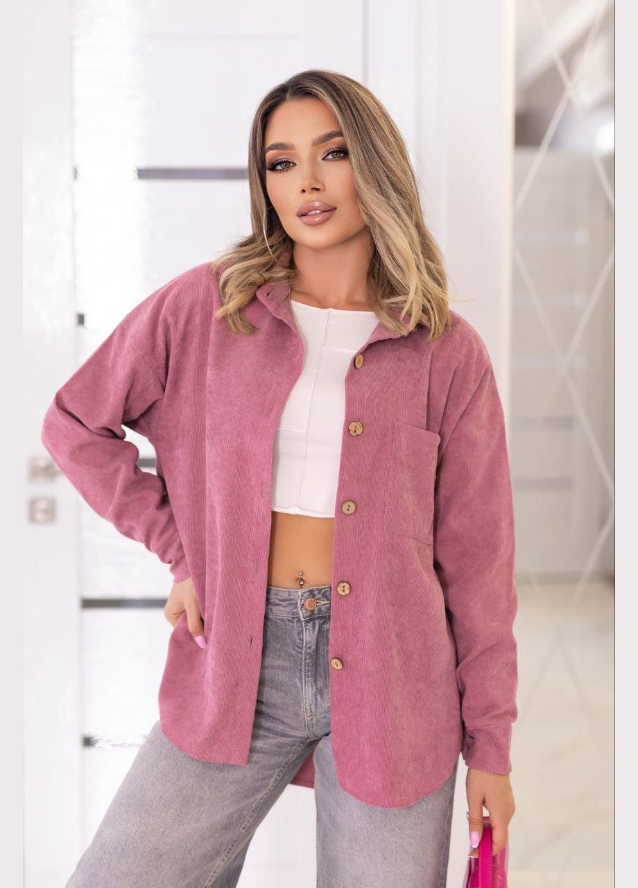 Сорочка Мікровельвет Стильна Практична No Brand (328004710)