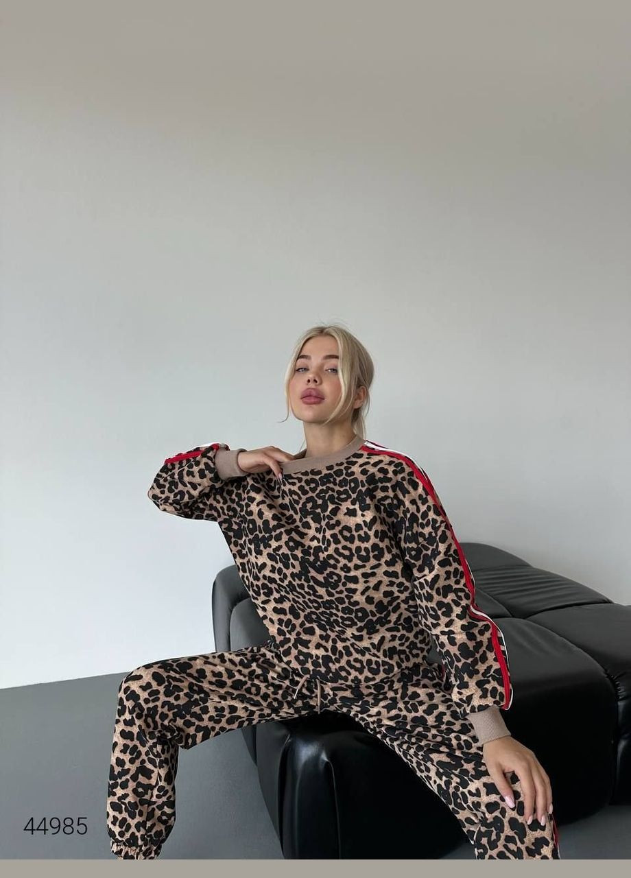 Жіночий костюм з леопардовим принтом Liton (303121732)