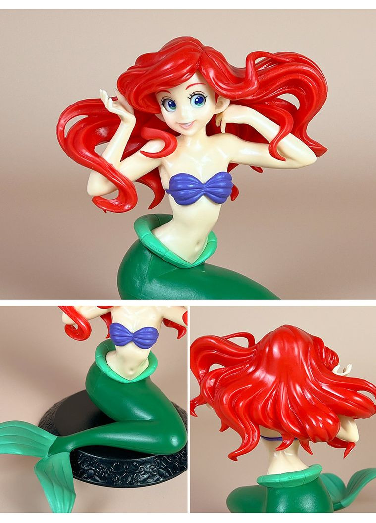Фигурка Ариэль Русалочка Disney The Little Mermaid статуэтка принцесса, игрушка коллекционная, для торта No Brand (362495354)