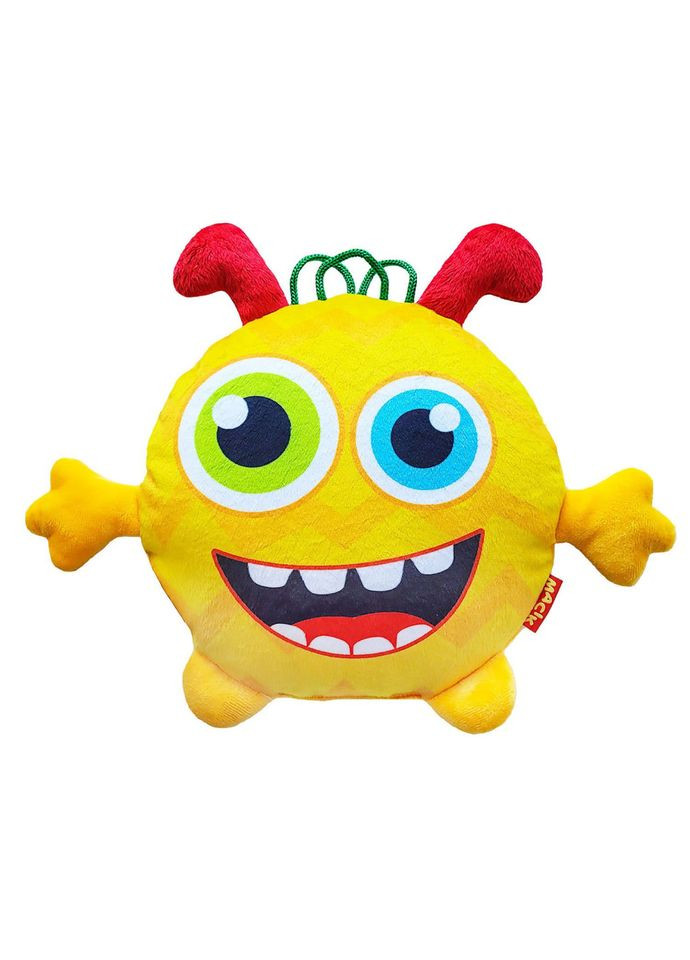 Мягкая игрушка Монстрик МС 090102-08 желтый Macik (322337352)