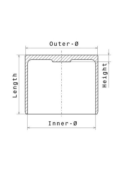 Толкатель OPEL 1,6/1,8 16V (3,030 -3,050) (пр-во KS) 50007550 C.I.U Kolbenschmidt (366134460)