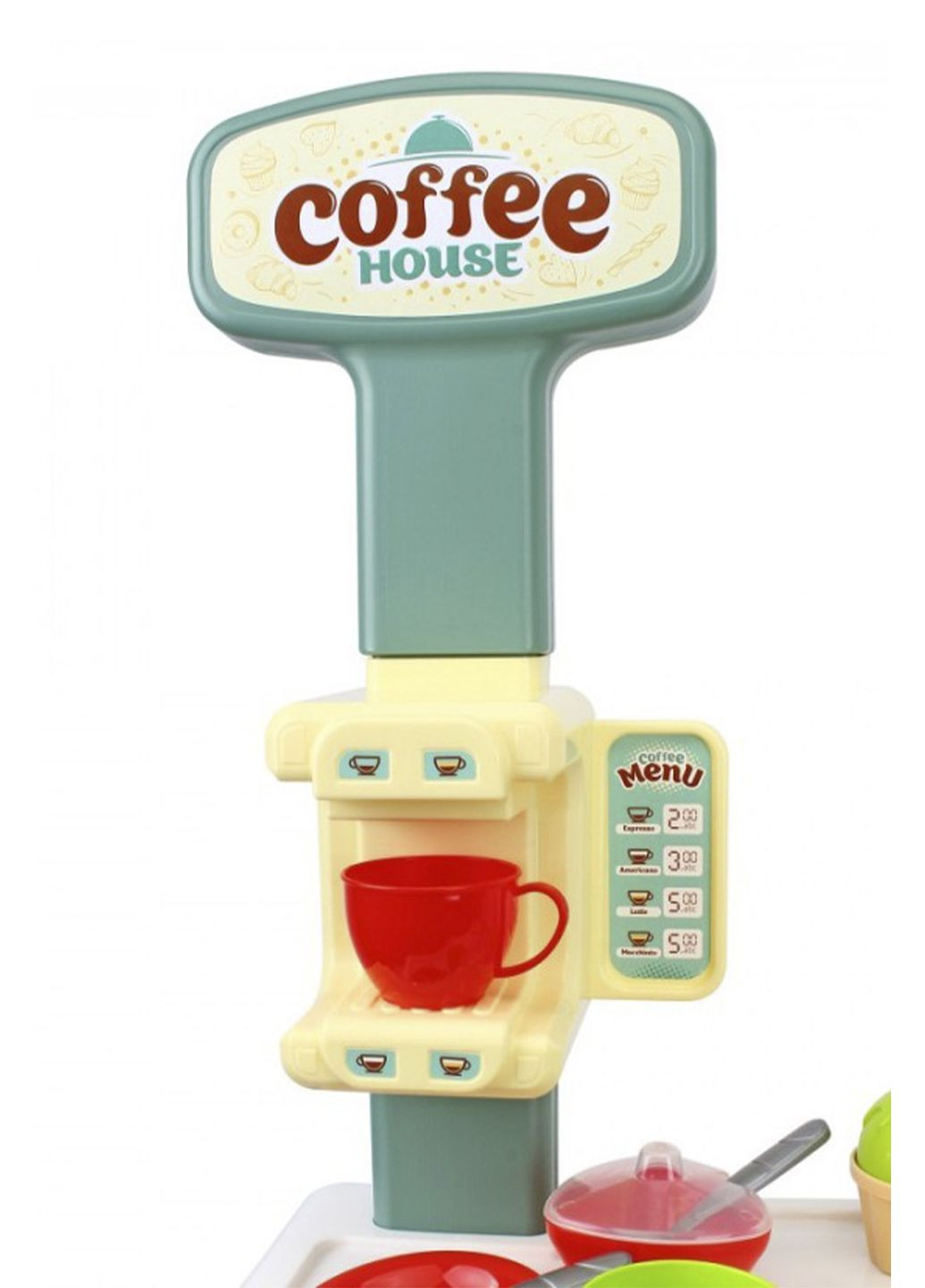 Игровой набор "Кофейня" цвет разноцветный ЦБ-00267637 ТехноК (313802425)