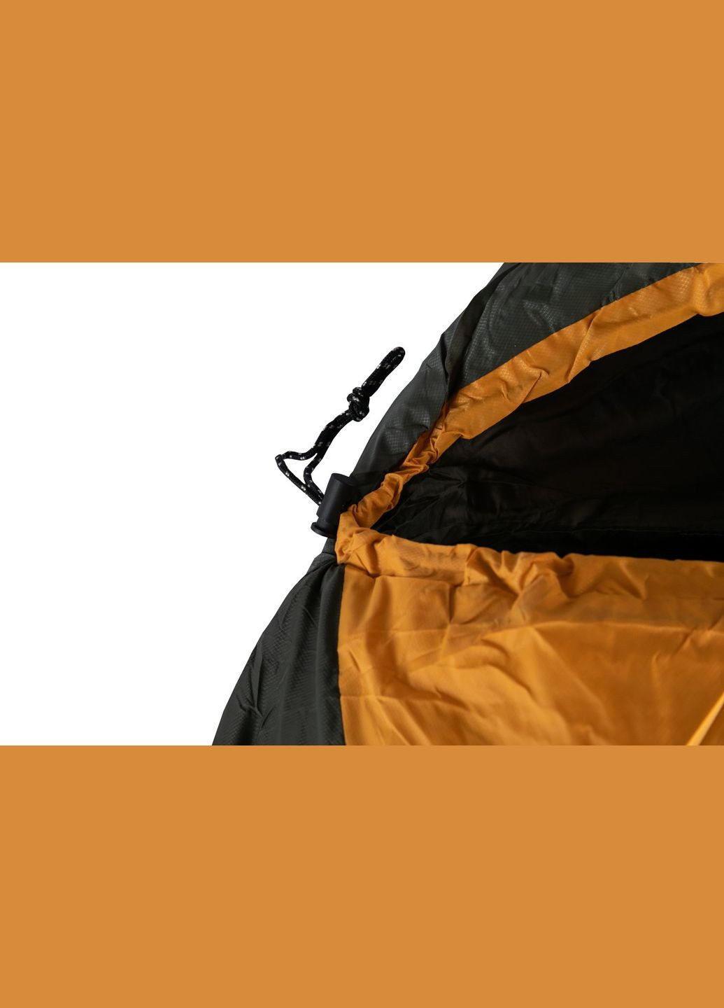 Спальный мешок кокон правый yellow/grey 220/80-55 Tramp Windy Light (333699323)