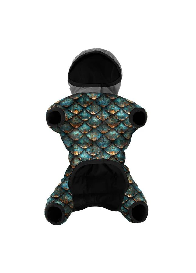 Комбінезон для собак Clothes малюнок "Луска",, В 47-50 см, С 30-33 см WAUDOG (365874290)