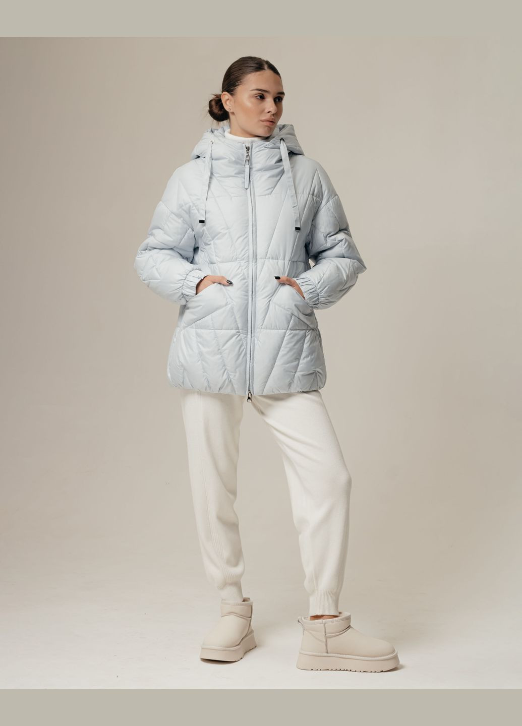 Світло-блакитна куртка жіноча світло-блакитна Snow Owl