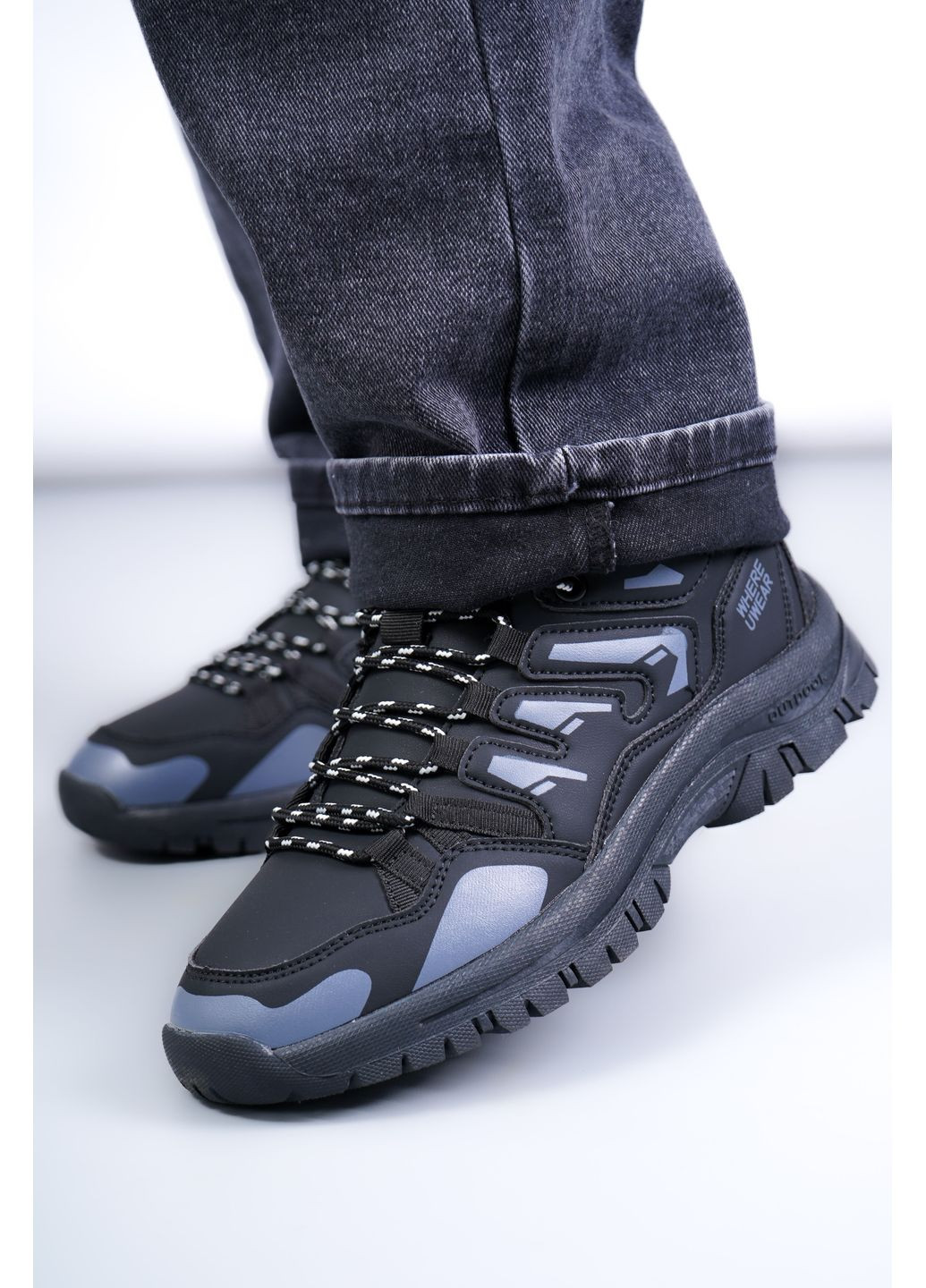 Кросівки жіночі TF-25-24-black чорні 346642 Where Uwear чорні (365776534)