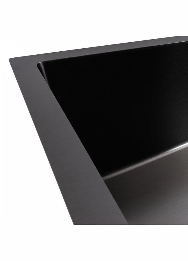 Мойка PVD черная монтаж под столешницу Handmade 58*43 (3.0/0.8) Valeso 066941 (344575399)