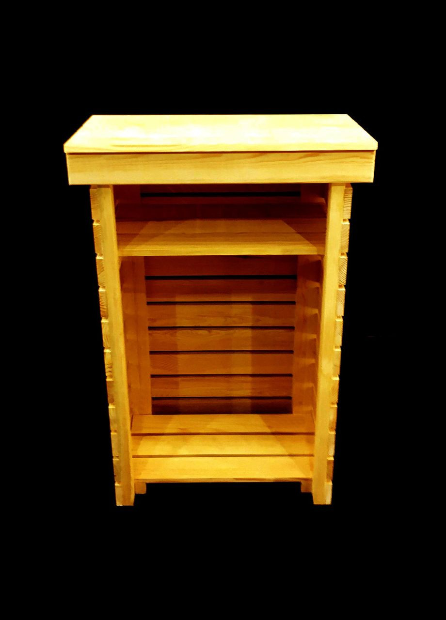 Дровница деревянная из дерева Слайго 70 карри (ДРВ-700705) No Brand (328961053)