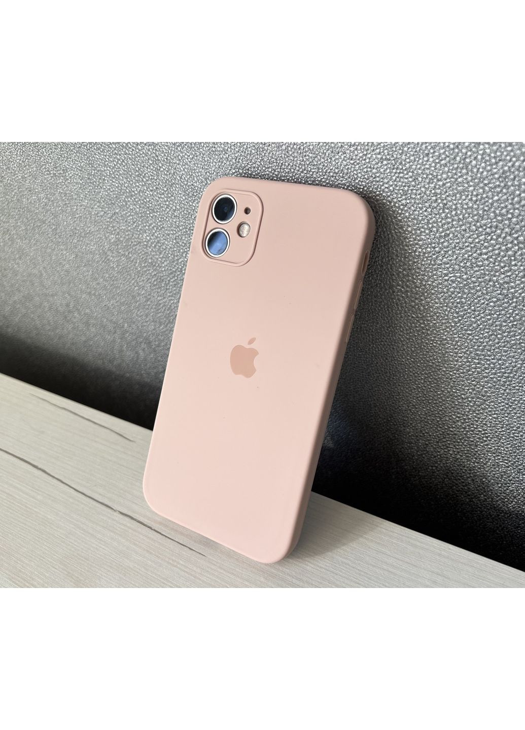 Чехол для айфона 11 квадратные бортики для iPhone 11 силиконовый pinksand cover square Silicone Case (363976700)
