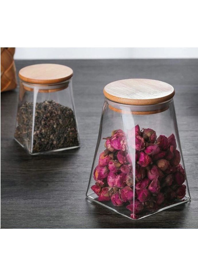 Банку для зберігання Fresh Конус AR-1391-BLC 910 мл Ardesto (327608719)