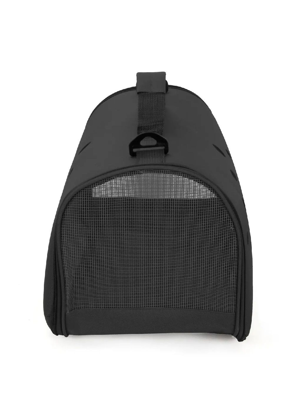 Сумка переноска с плечевым ремнем для перевозки транспортировки животных кошек собак 48x26x25 см (481071-Prob) Черная Unbranded (352683285)