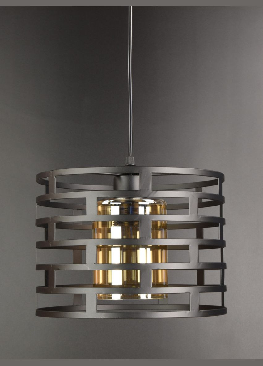 Люстра підвісна LOFT на 1 лампочку 25874 Чорний 30-90х25х25 см. Sunnysky (364757669)