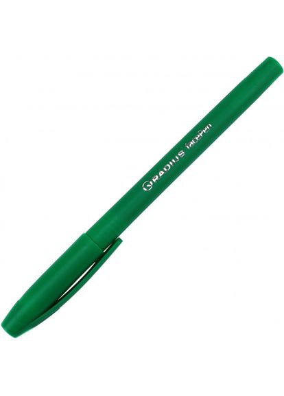 Ручка шариковая 7890GR Face pen 0,7мм зелёная Radius (292708365)