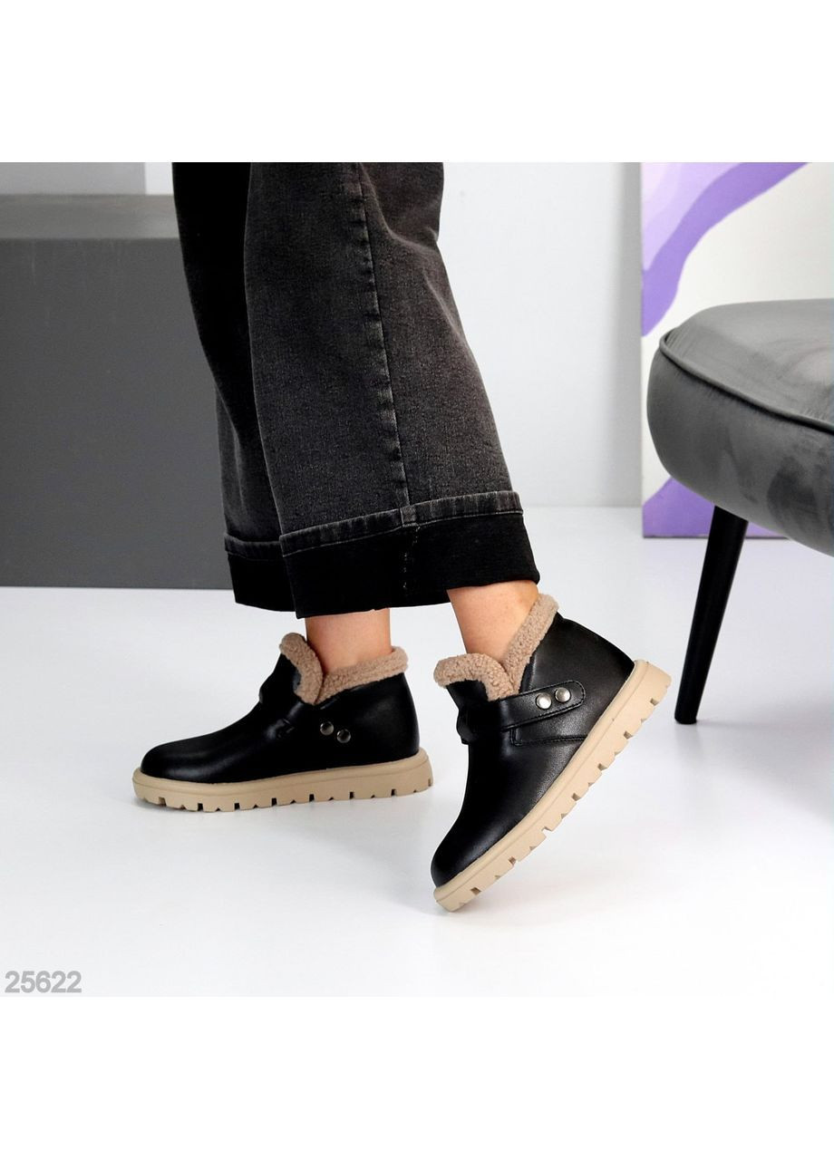 Зимние зимние кожаные ботинки Helen