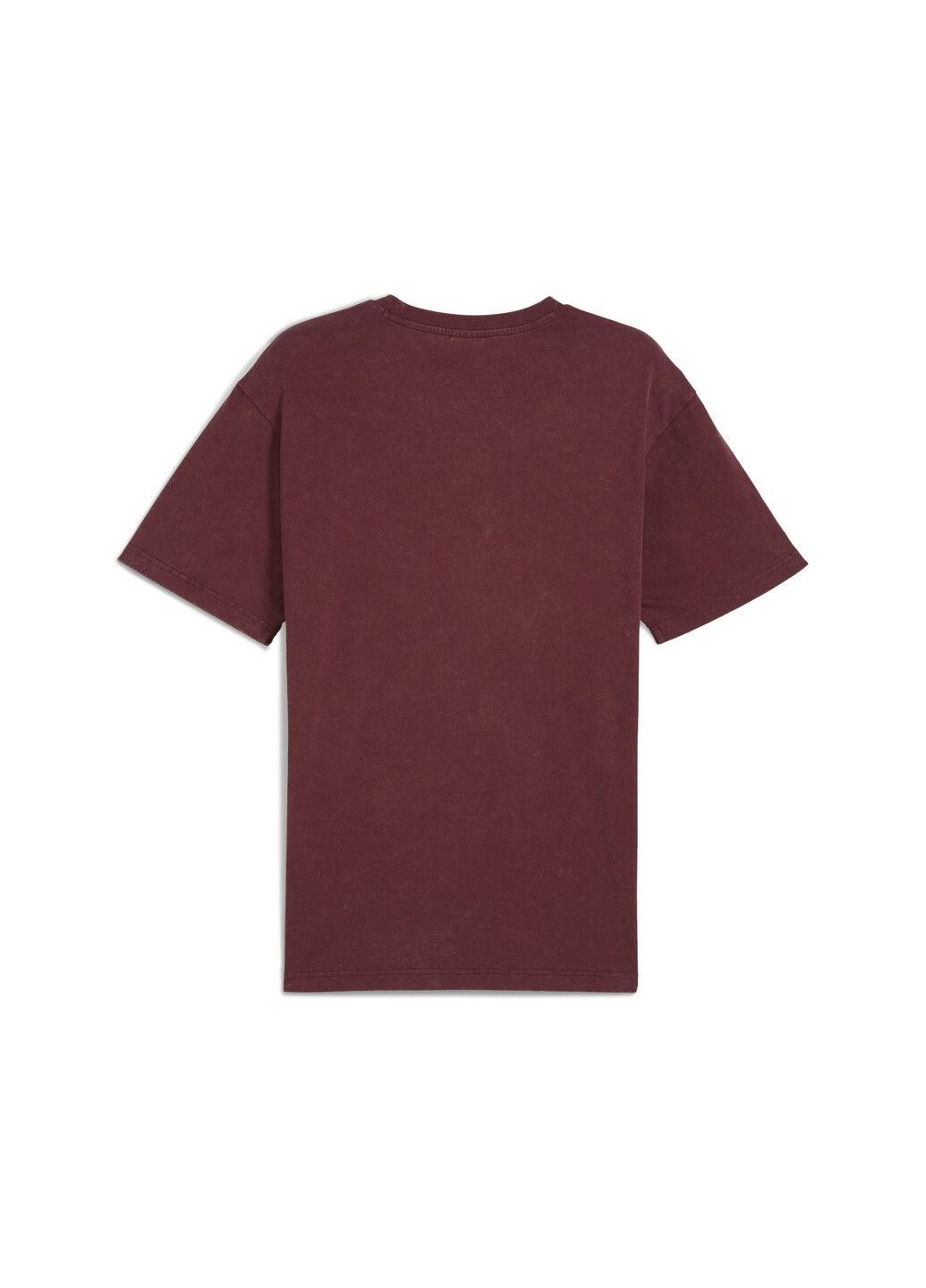 Червона футболка essentials elevated relaxed wash tee men Puma