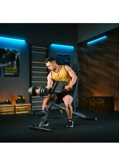 Лавка тренувальна TX-200B із партою Скотта TREX Sport (365718104)