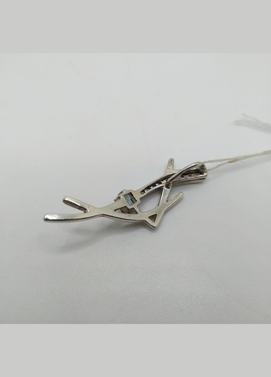 Підвісок срібло 925° 2,78г. блакитний топаз (рб032) Арніка РБ032 (305583217)