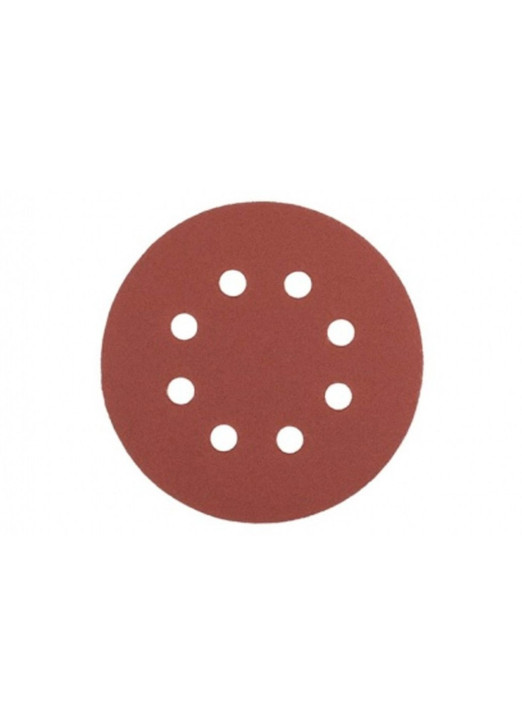 Круг шлифовальный на липучке 125 мм x Р150 с отверстиями 5 шт Mastertool (365252952)