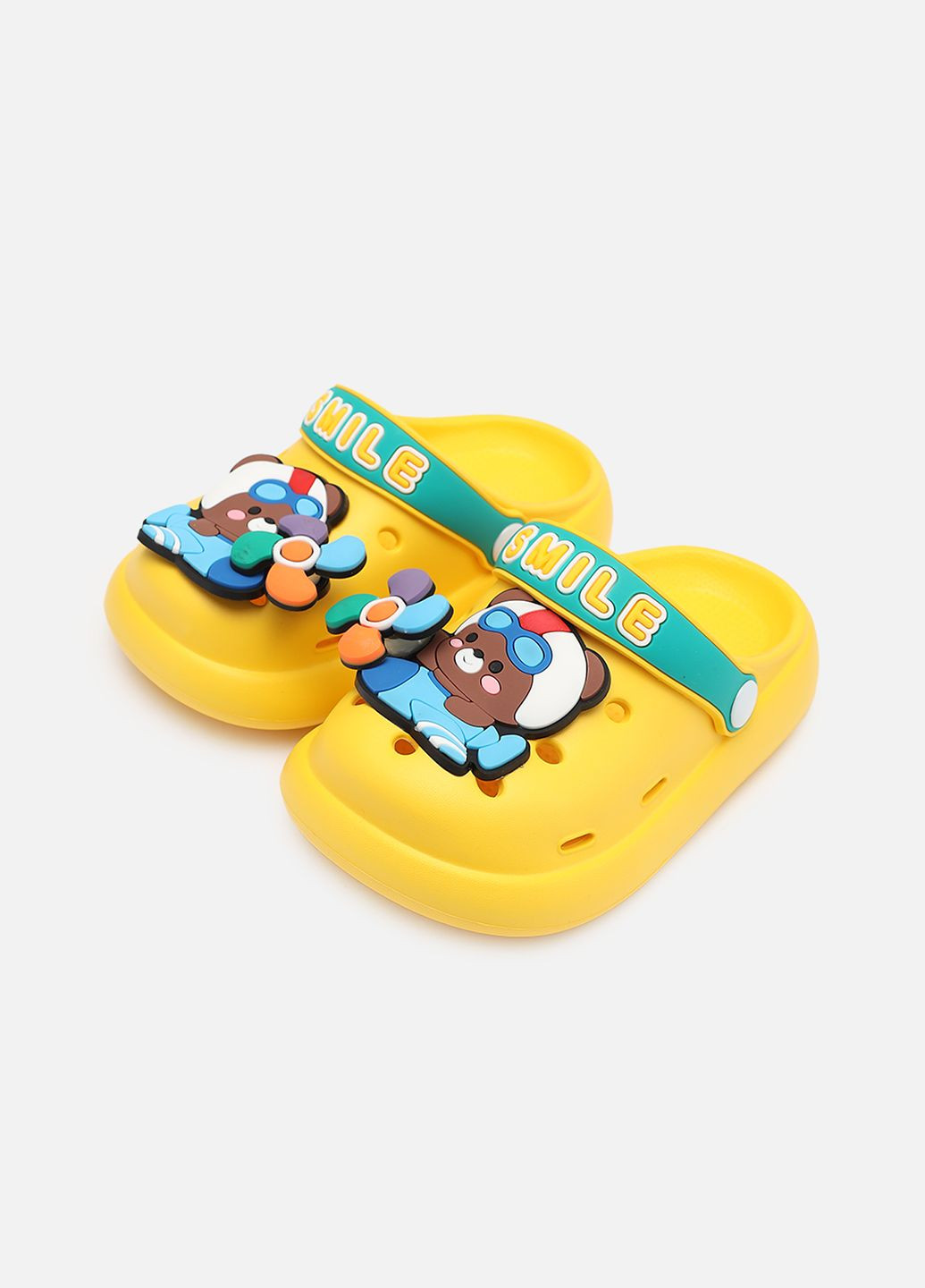 Кроксы для мальчика цвет желтый CB-00267999 Yuki (322767795)