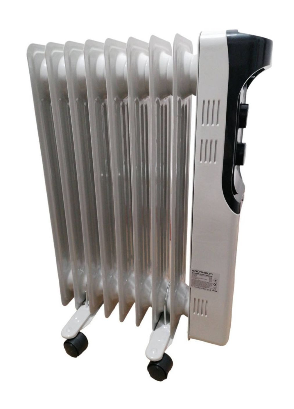 Масляный радиатор GR-0920N 2000 Вт Белый Grunhelm (362711665)