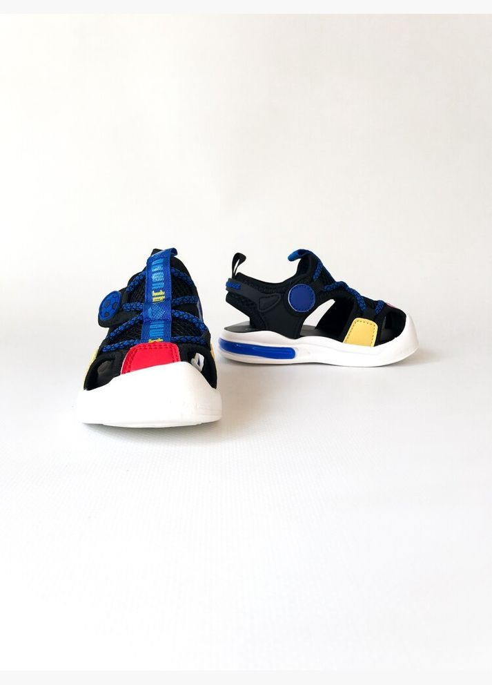 Цветные сандалии 20 г 13,5 см черный артикул б162 Apawwa