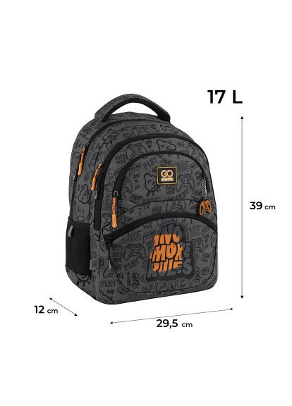 Рюкзак шкільний (GO25-175M-5) GoPack Education 175M-5 No More Rules (368969178)