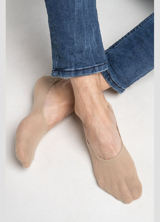 Чоловічі слідки з бавовни Legs 783 sneaker invisible cotton beige (284283022)
