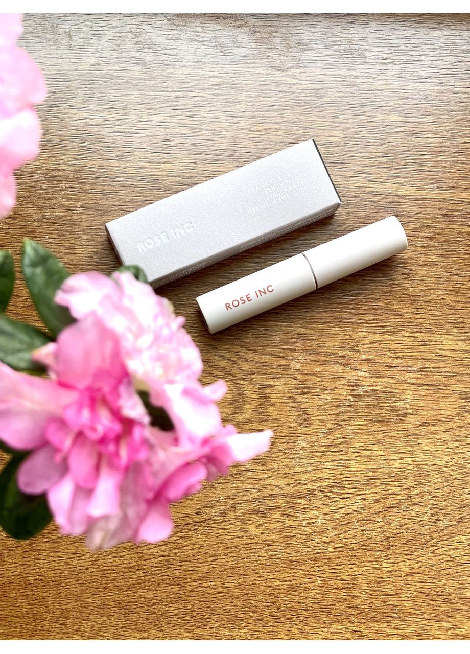Тушь для ресниц ultra-black lash lift serum mascara 4.6 мл Rose Inc (367832135)