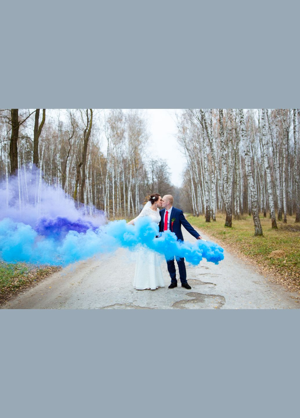 Цветной дым Gender Party 60 сек для определения пола ребенка Гендер Пати Boy 60 сек, обичной густоты Maxsem (326842719)