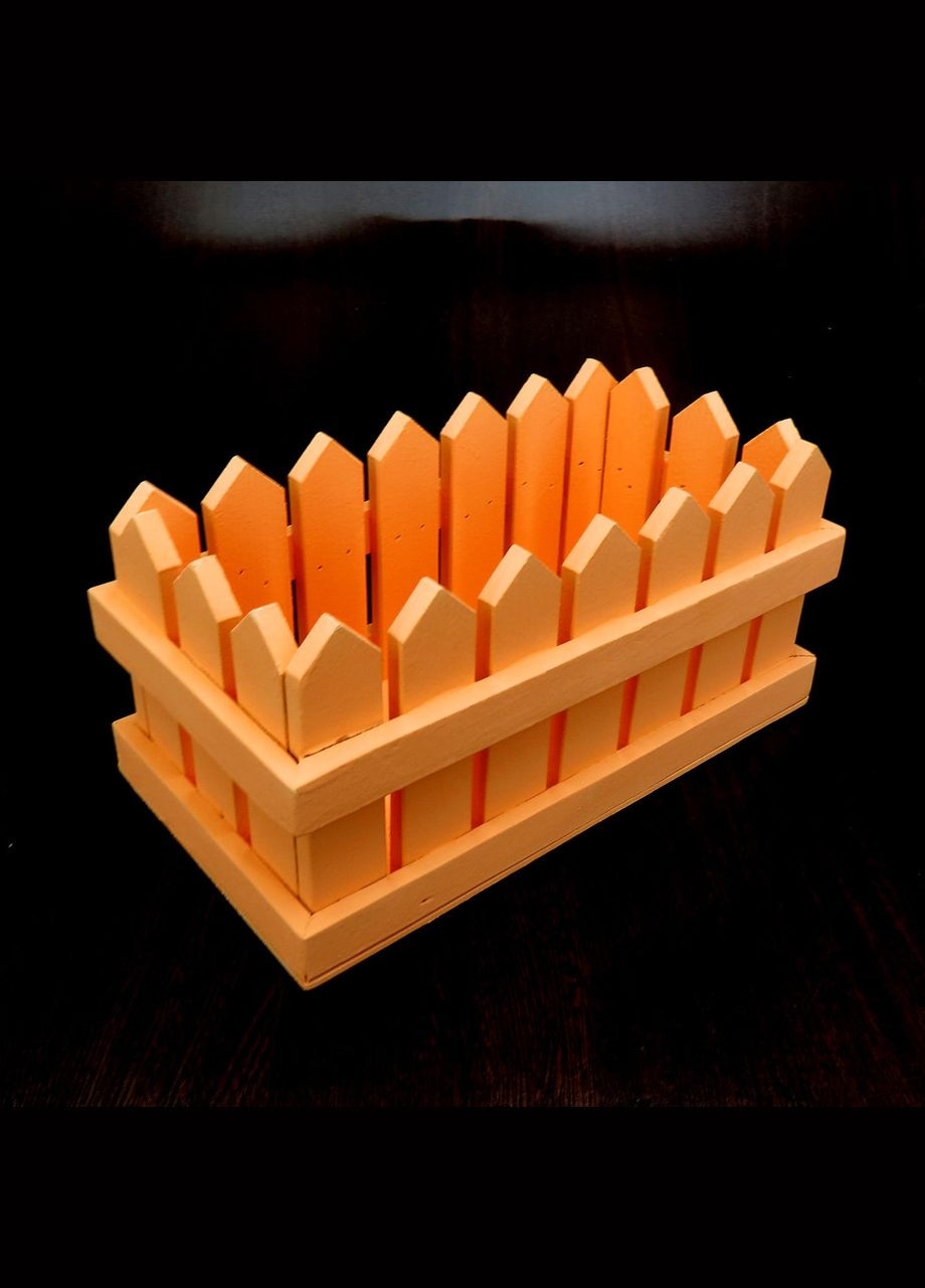 Кашпо з дерева Жовтець 16х31 грейпфрут (КАШ-16310154) No Brand (328450173)