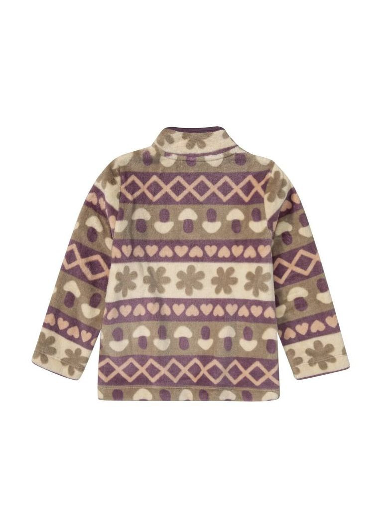 Коричневий демісезонний кофта флісова для дівчинки Lupilu