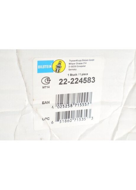 Амортизатор подв. DACIA DUSTER 4x4 задн. газов. B4 (пр-во ) 22-224583 Bilstein (366736557)