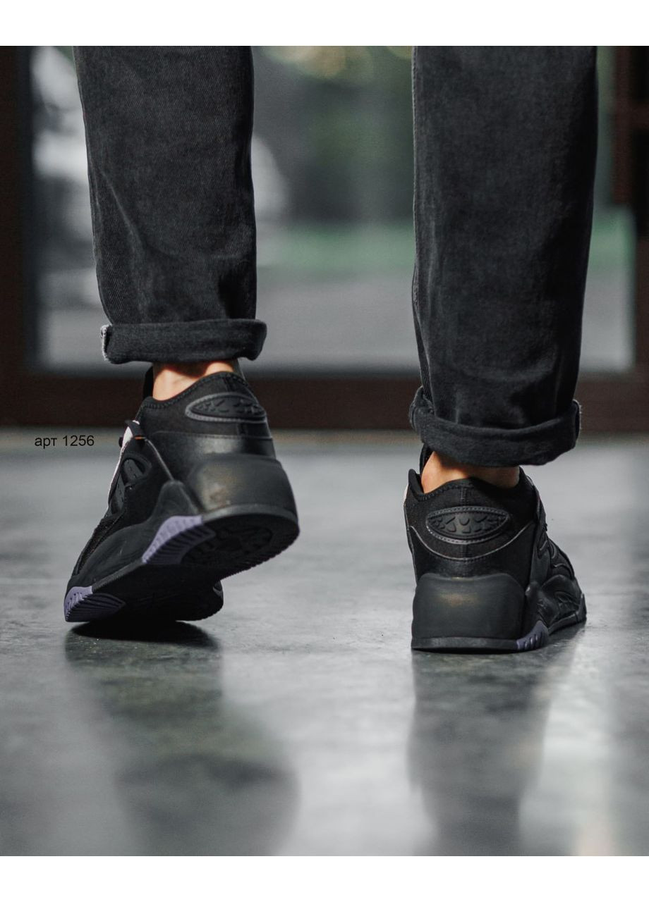 Черные демисезонные мужские кроссовки No Brand