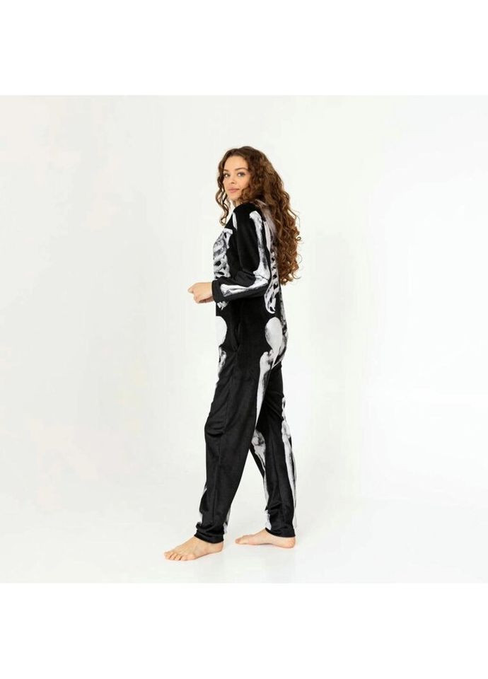 Кигуруми подростковое 3D Скелет 3077, 2, 170 15328 170, см FlexDress (324623584)