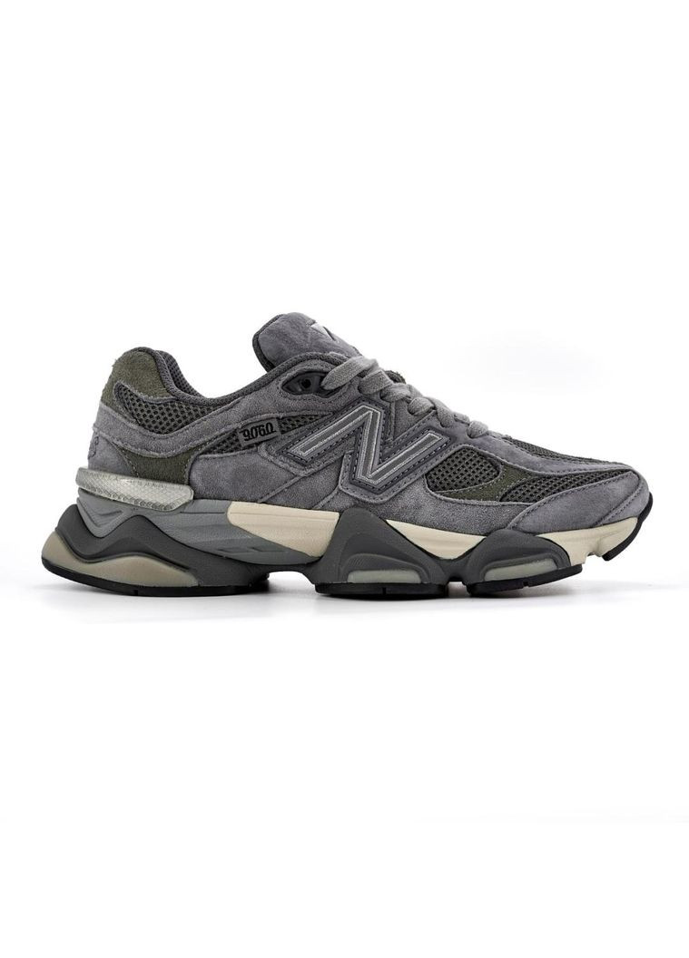 Серые демисезонные кроссовки мужские new balance 9060 grey v4 нью беланс 9060 No Brand