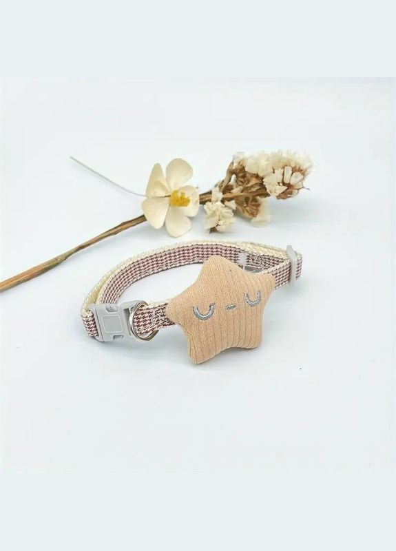 Нашийник Star Pet для собак малих порід та котів коричневий (УК050975-4) No Brand (330779188)