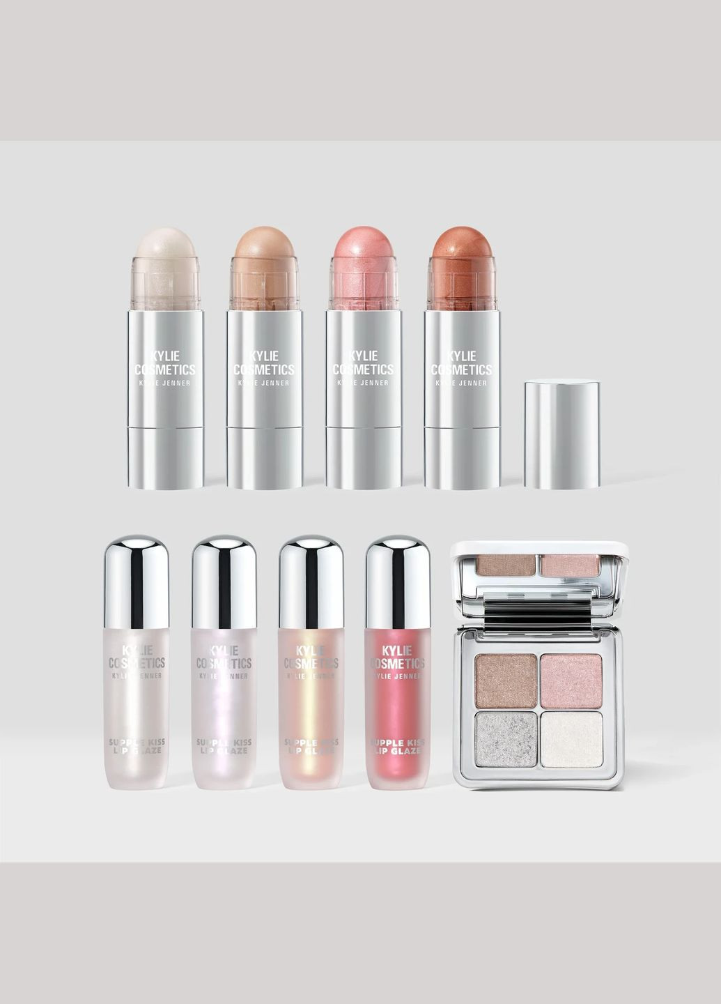 Блеск для губ "Moonstruck" Supple Kiss Lip Glaze Cosmic 2.0 Summer Makeup Collection Kylie Cosmetics (337512706)