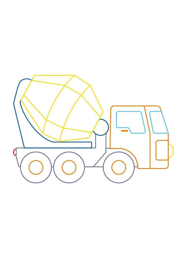 Раскраска с подсказкой. Большие машины РАНОК (370063597)