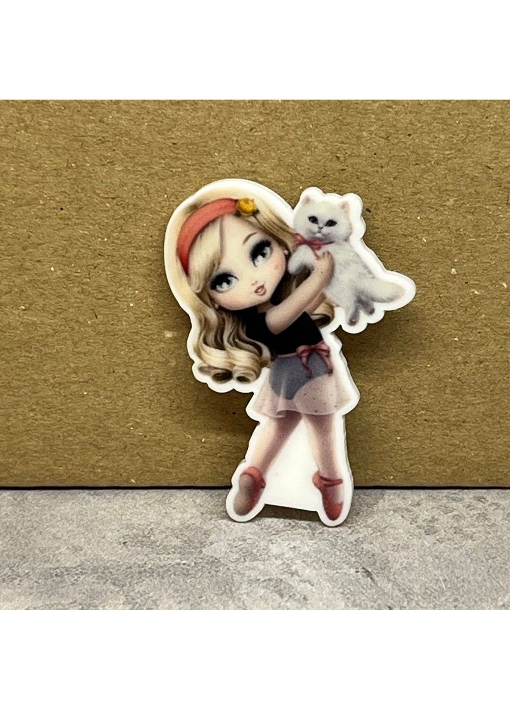 Серединка для бантиків Лялька Джоллі Долс, 4 см, арт 03736, 1 шт No Brand (337990742)