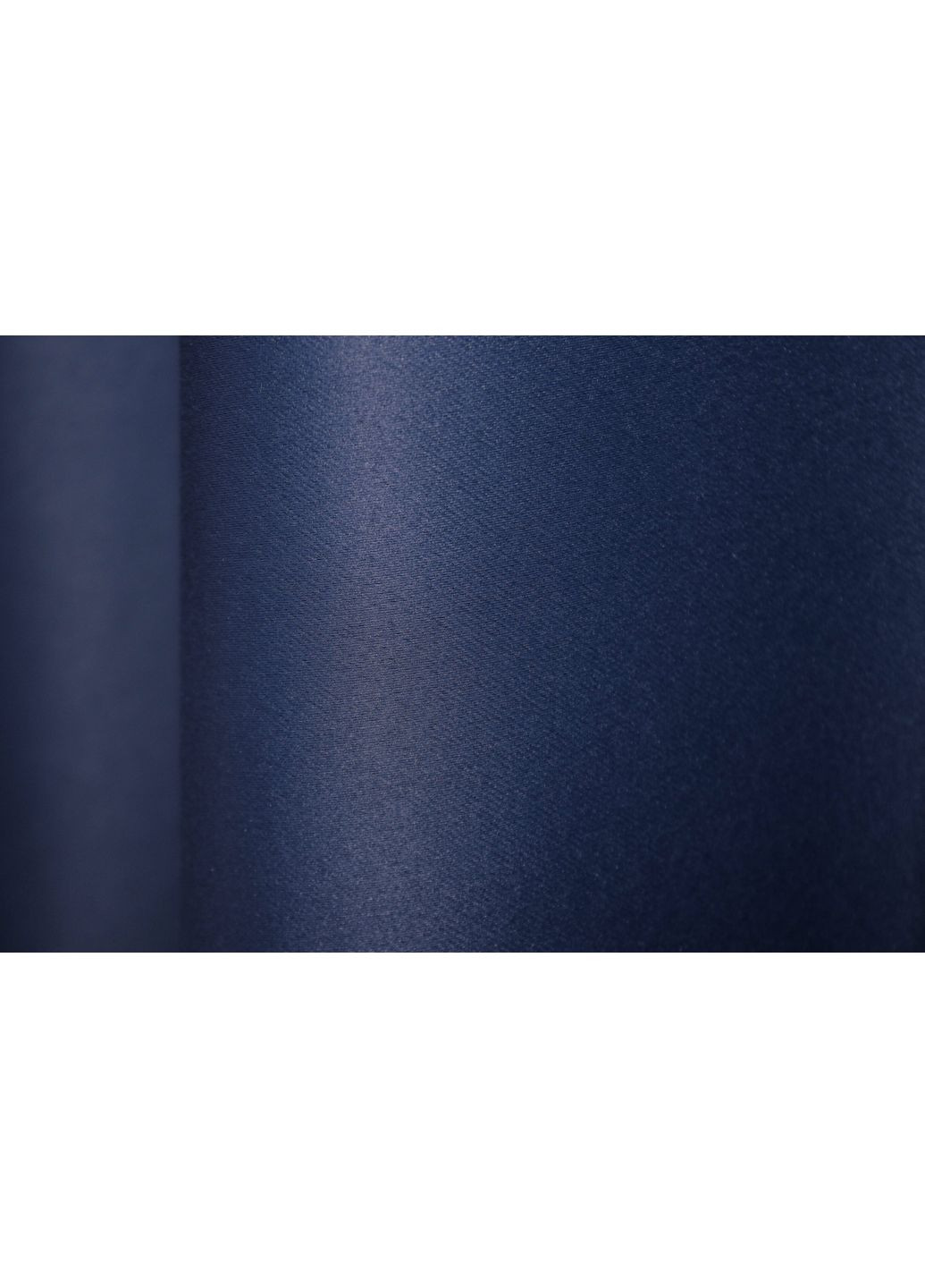 Комплект готових штор Блекаут Fusion Dimout № 831ш Синій 100х270 см 2 шт (31-221) VR-Textil (298122727)