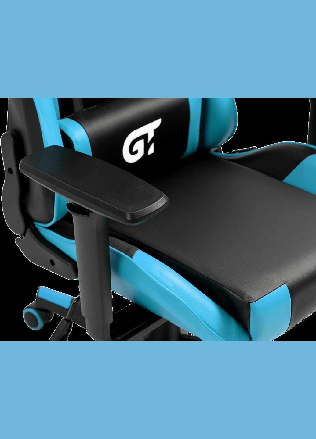 Геймерське дитяче крісло X5934-B Kids Black/Blue GT Racer (293944113)