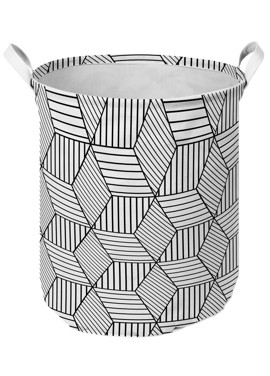 Корзина TC-39 ткан. Geometry 40x50 см IDEA HOME (316650280)