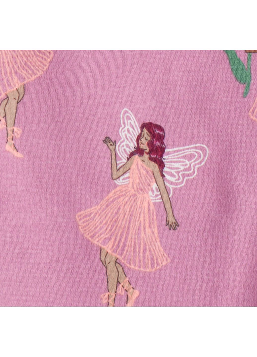 Розовая комплект пижам 2в1 для девочки 88-93 см (2t526610_2t) Carter's