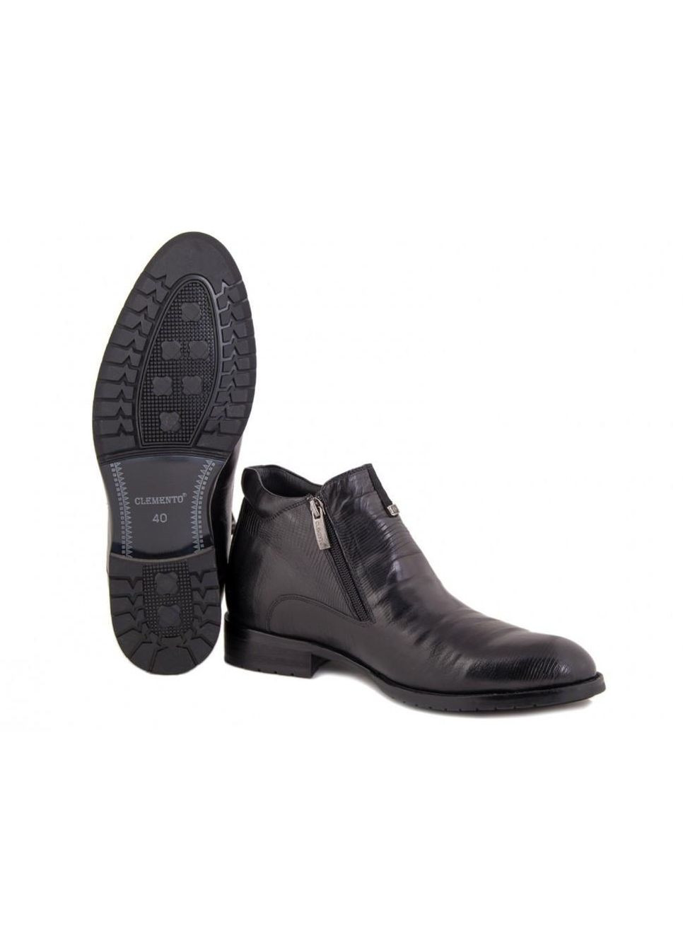 Черные зимние ботинки 7154626 38 цвет черный Clemento