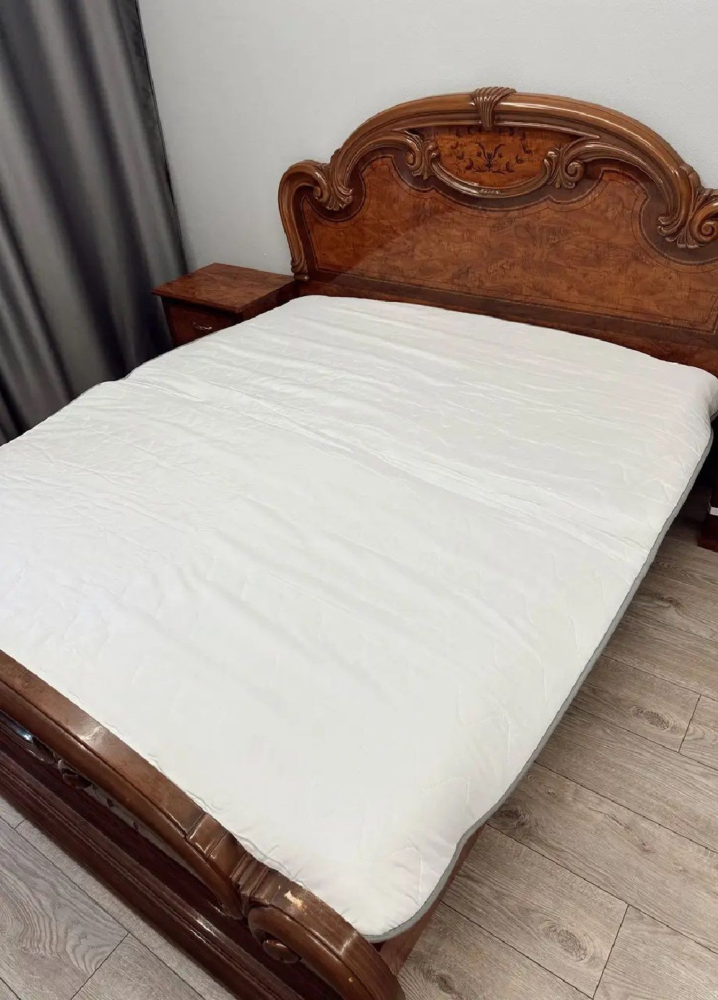 Тонкий полуторний ортопедичний матрац топпер на ліжко диван з анатомічними властивостями 120х200х3,5 см (478948-Prob) Unbranded (314996000)