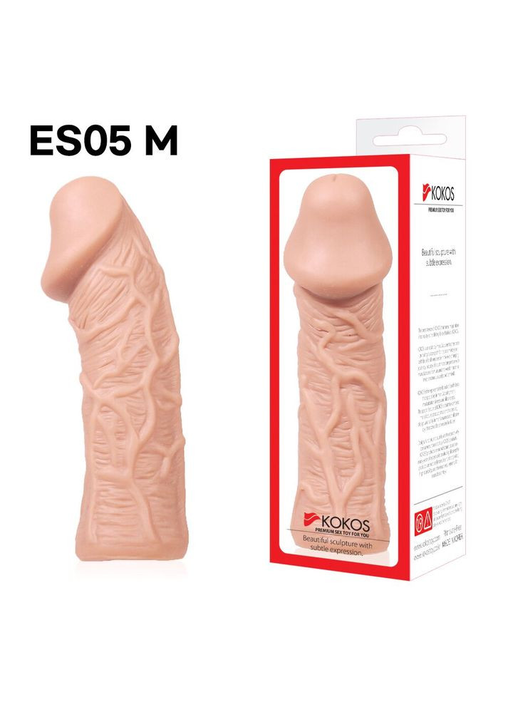 Насадка на член Extreme Sleeve ES.05 розмір M Kokos (369950465)