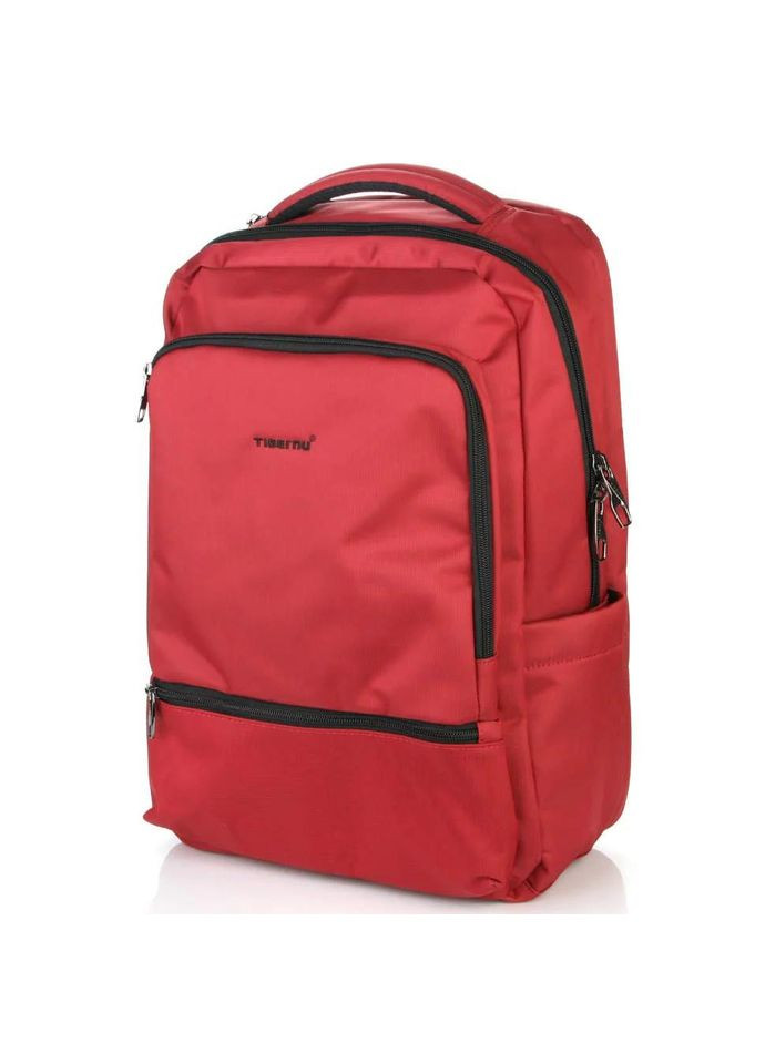 Рюкзак мужской / женский спортивный нейлоновый 15.6" на 1 отделение с USB, размер 31 × 46 × 15 см Т-В3585 USB красный Tigernu (314808888)
